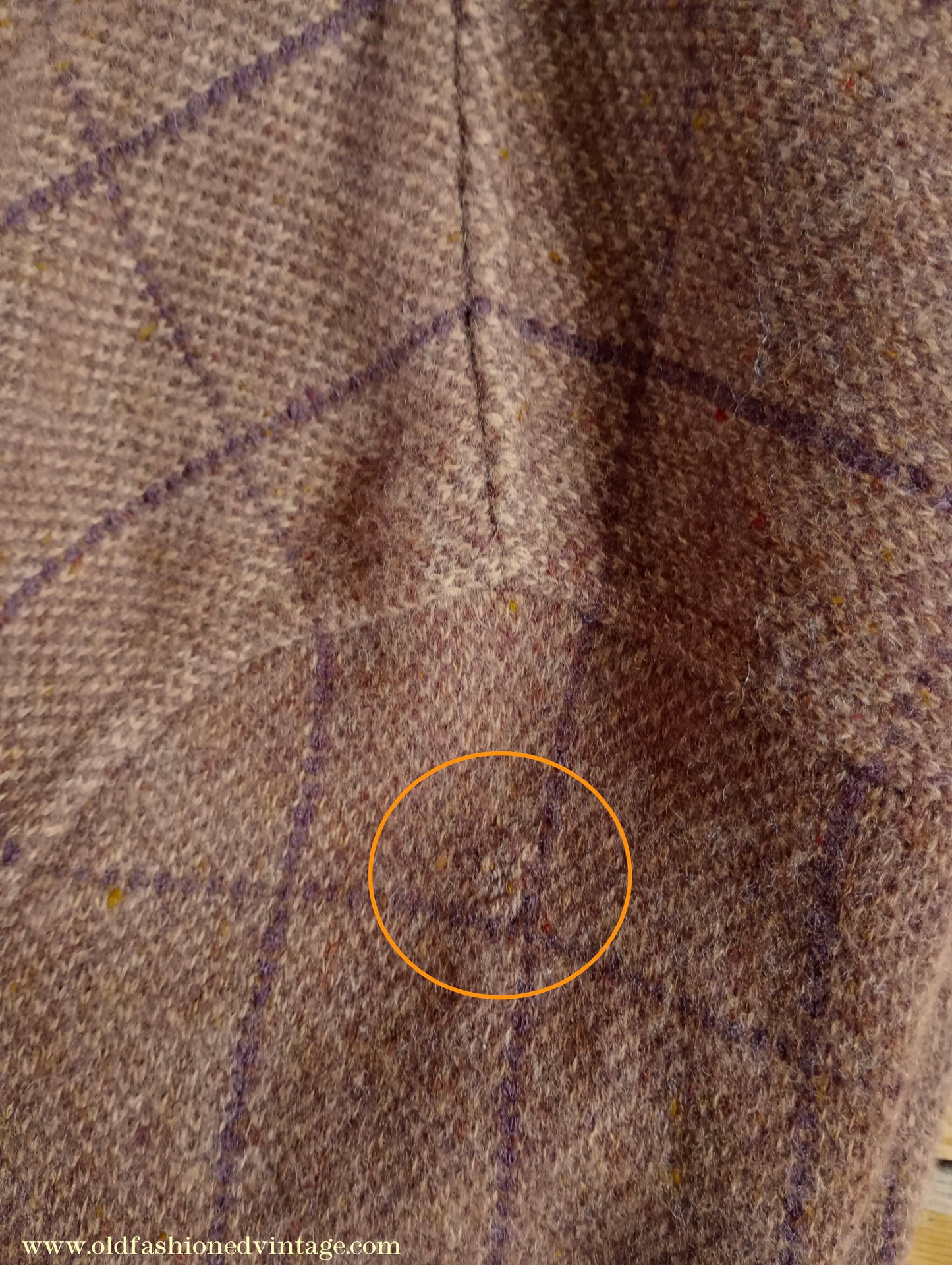 Mens Polo Ralph Lauren Shawl Collar Cardigan Sweater Jacket Brown Windowpane Check 1930s Vintage Style M