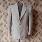 Vintage Mens 1950s Harris Tweed Sports Jacket Blue Brown 40"