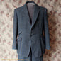 Vintage 1960s Mens Burton Harris Tweed Plus Fours Suit Bronze Green 40" - 42"