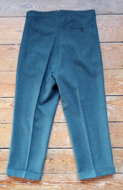 Vintage Mens 1950s 1960 Burtons Tweed 3 Piece Suit Teal Brown Speckled Fleck Thornproof Wool 40"