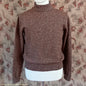 Old Fashioned Garments Vintage Reproduction 1930s 1940s Mens Roll Neck Jumper Polo Turtle Sweater Medium