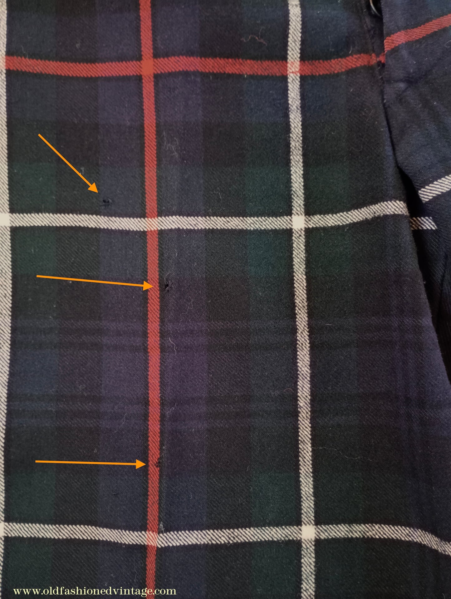 Vintage Mens 1940s Bespoke Mackenzie Tartan Trews Military Highland Trousers Post WW2 Uniform Pants 30"