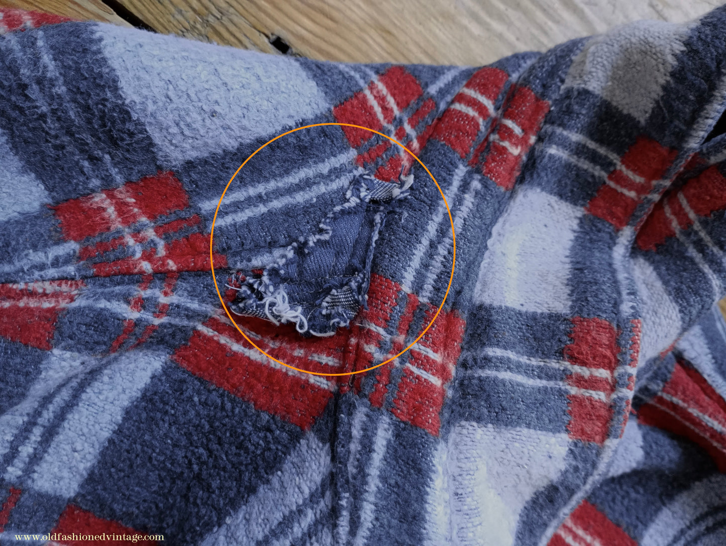 Vintage Mens 1960s Romanian Work Shirt Grey Red Black Checked Plaid Cotton Flannel M