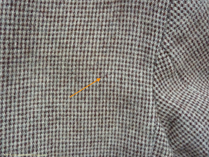 Vintage Mens 1950s Gaunson Harris Tweed Sports Jacket Grey Brown 44"
