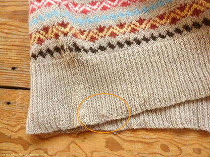 Vintage Mens 1950s Hand Knitted Fair Isle Slipover Sweater Vest Beige Brown Red Fairisle Tank Top XS