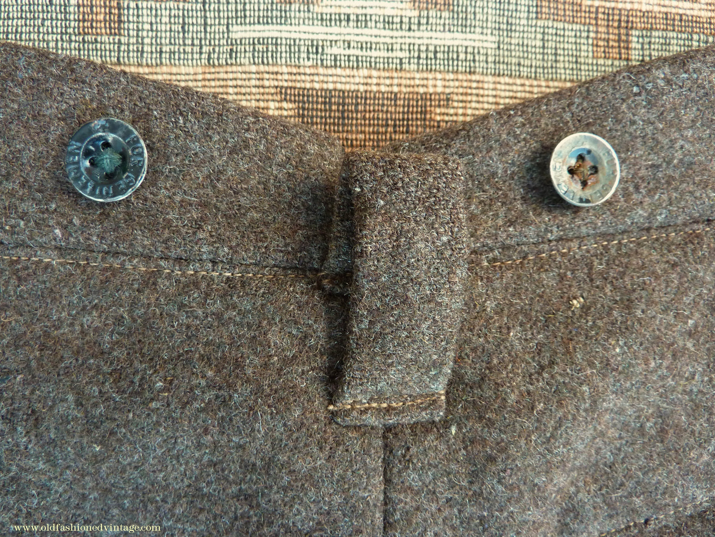 Vintage Mens 1930s Breeches Brown European Jodhpurs Riding Work Trousers Pants 30"