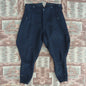 Vintage Mens 1930s 1940s Breeches Navy Blue European Jodhpurs Riding Work Trousers Pants 34"