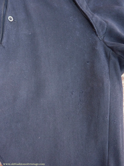 Vintage Mens 1930s 1940s Breeches Navy Blue European Jodhpurs Riding Work Trousers Pants 34"