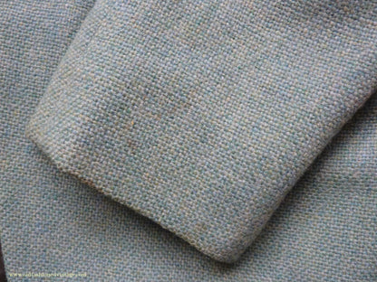 Vintage Mens 1950s Hopsack Sports Jacket Jade Green Wool 36" 37"