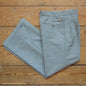 Vintage Mens 1930s NOS French Summer Trousers Slacks Grey Marl Lightweight Wool Pants 30"