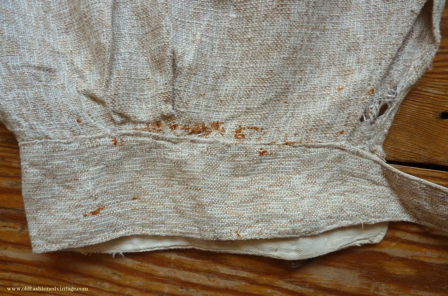 Vintage Mens 1920s 1930s American Golf Knickers Jazz Patterned Off White & Brown Linen Trousers Pants Plus Fours +4s Knickerbockers  44"