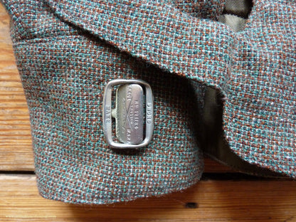 Vintage Mens 1950s Bespoke Tweed Plus Fours +4s Green Brown Wool Trousers Knickers Breeks Pants 36"