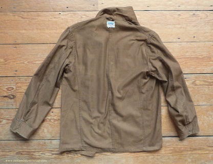 Vintage Mens 1950s British 'Harpoon' Workwear Suit Engineer Jacket & Trousers Brown Cotton Drill 38"