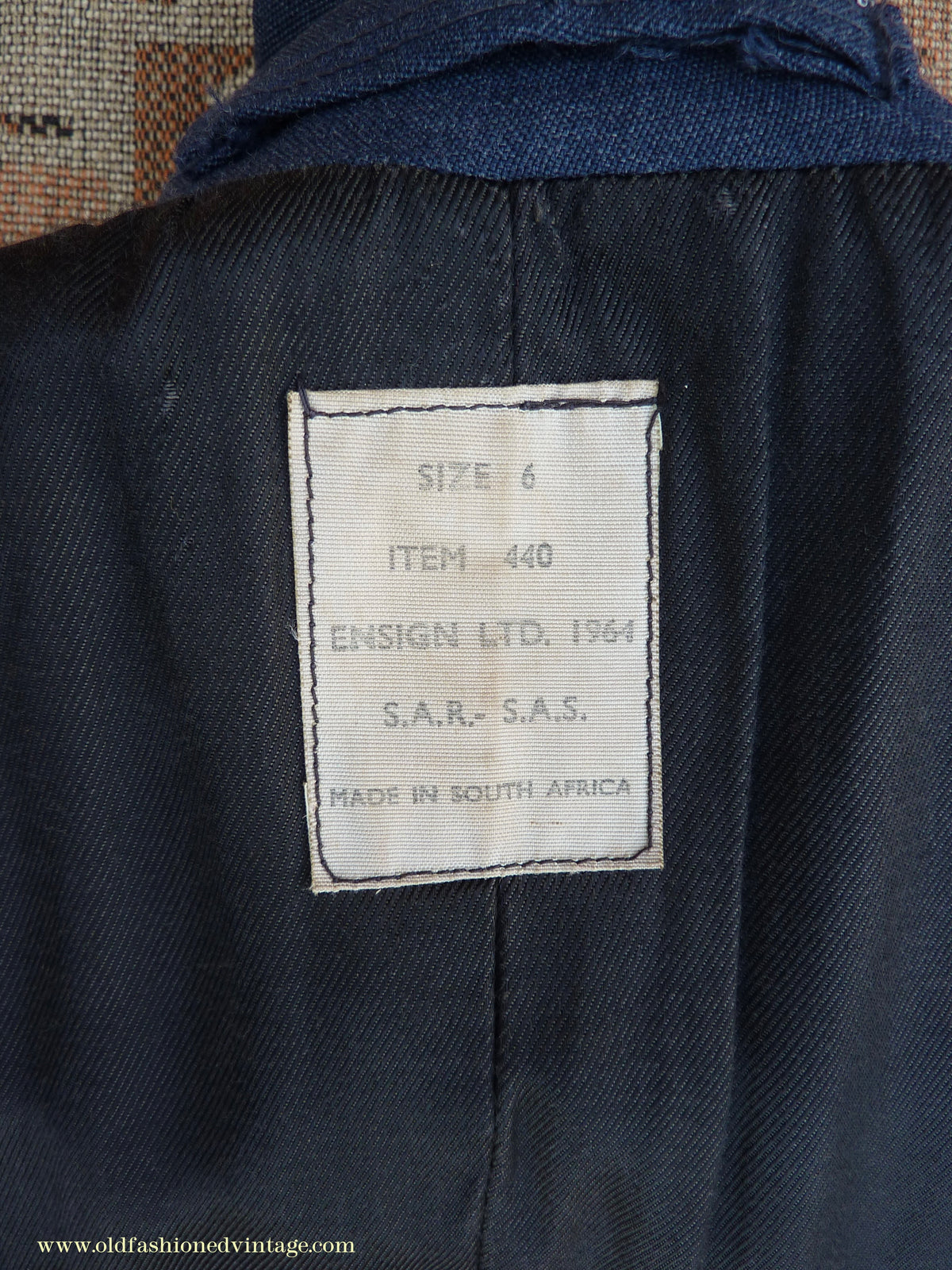 Vintage Mens 1960s Single Breasted Belted Raglan Raincoat Air Force Blue Trench Coat Mac M L